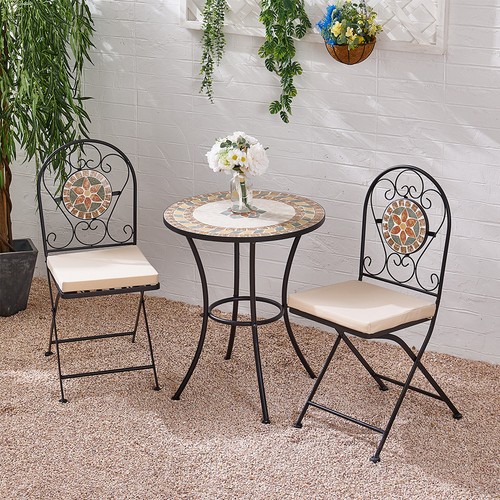 Mosaic bistro set garden - bistro,