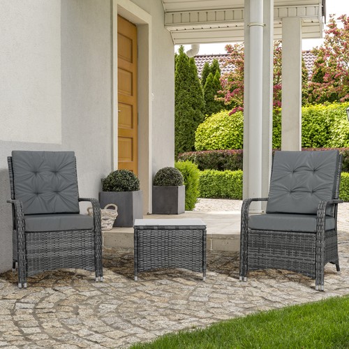 3pc rattan table - 3pc,