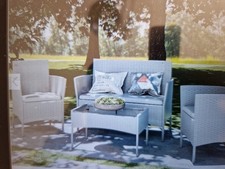 Patio Set with Two Chairs