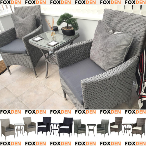 Bistro table and chairs set - table,