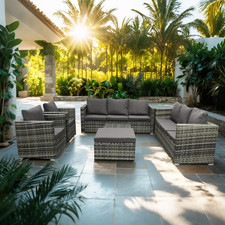 RATTAN GARDEN FURNITURE 9