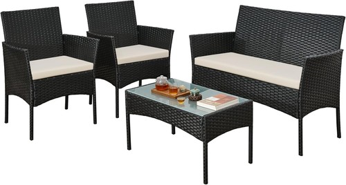 Rattan sofa set - rattan,