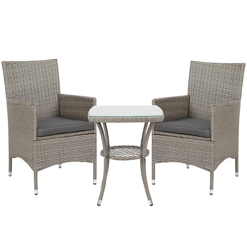 Pieces rattan bistro set - rattan,